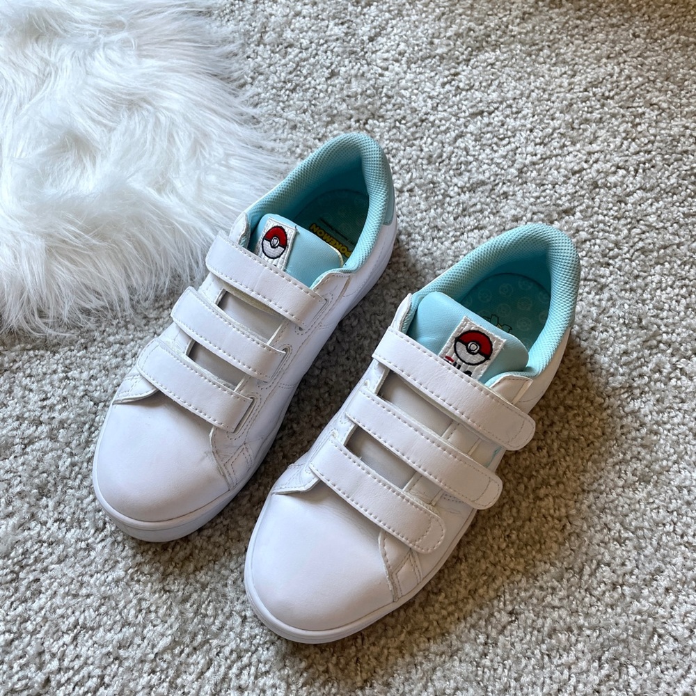 FILA X Pokemon Court Deluxe shoes korea exclusive nintendo US 6 blue squirtle - Picture 3 of 13